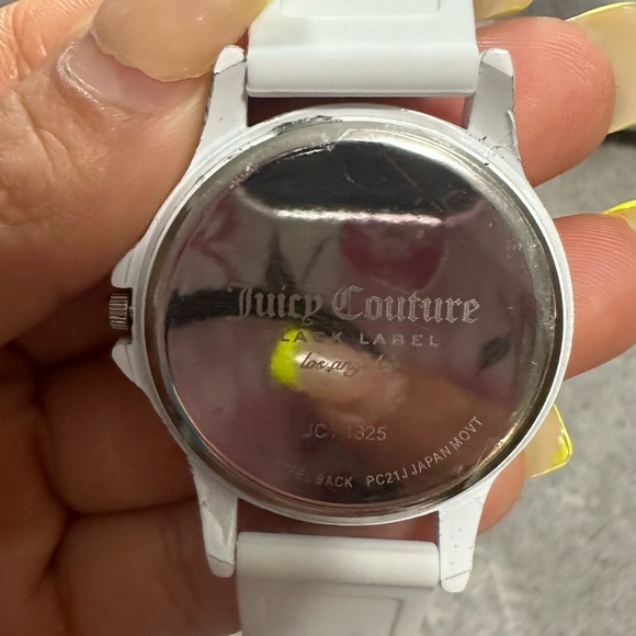 Juicy Couture White Crown Watch